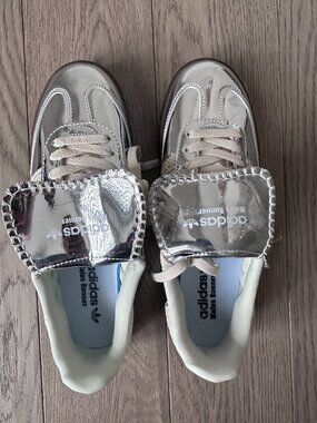 Adidas x Wales Bonner Samba Silver Metallic (No Box)